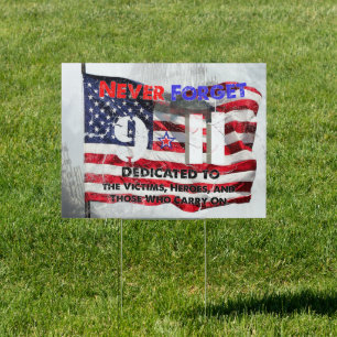 September 11 Anniversary Sign
