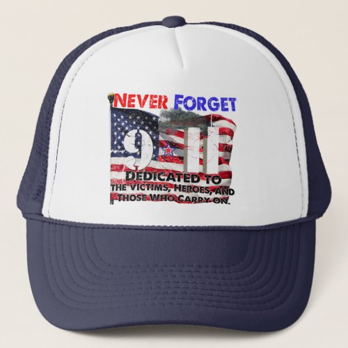 September 11 Anniversary Trucker Hat