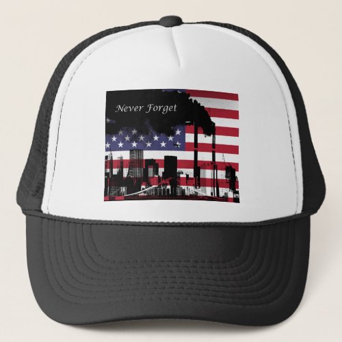 September 11 Never Forget Trucker Hat