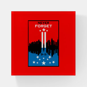 September 11 Remembrance Day Paperweight