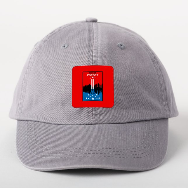September 11 Remembrance Day Patch (On Headwear)