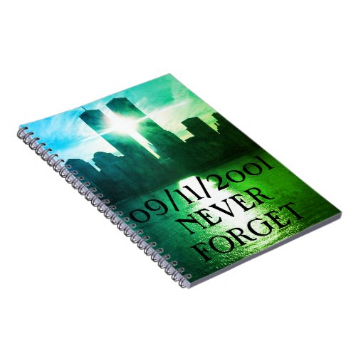 September 11th 911 Never Forget Notebook