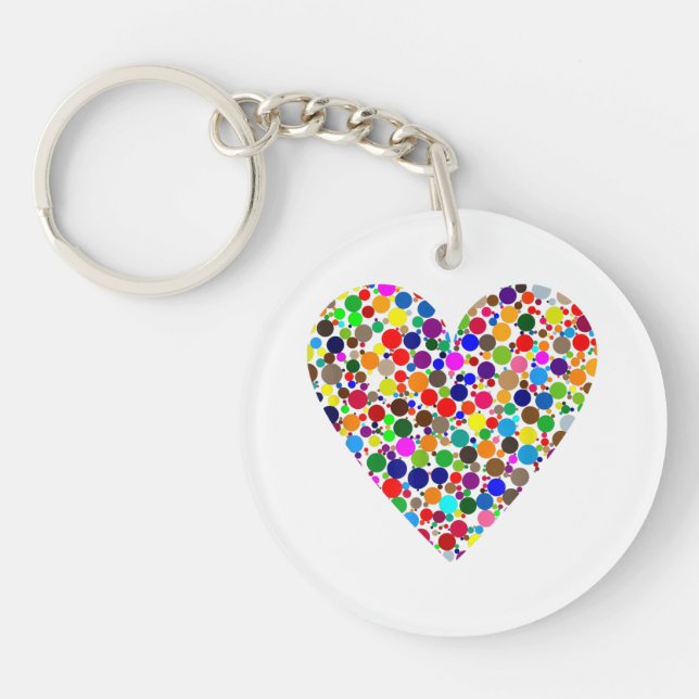 September 15th - International Dot Day  Keychain (Front)