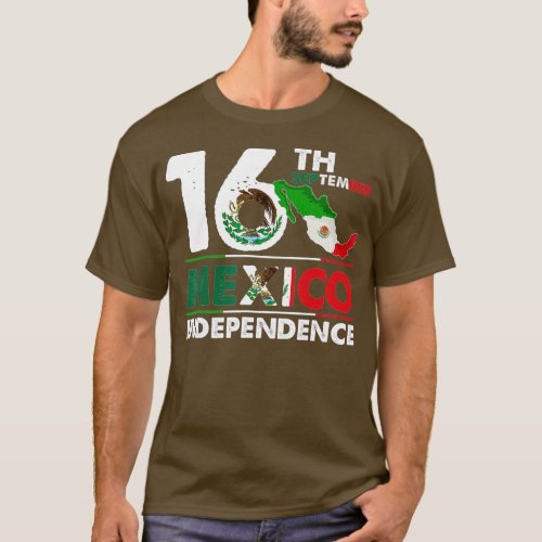 September 16th Mexico Independence Day 2022 Mexica T_Shirt