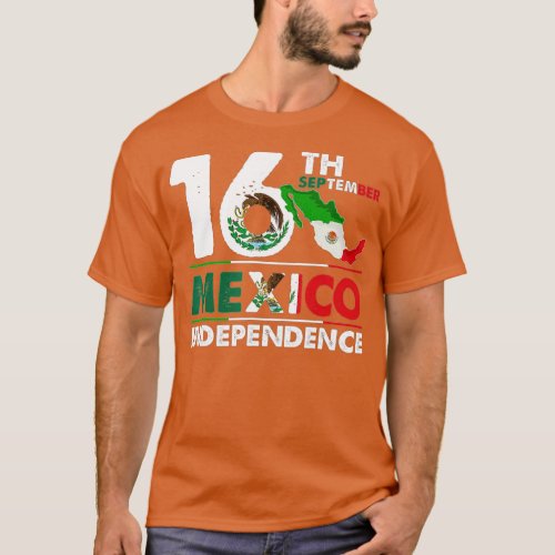 September 16th Mexico Independence Day 2022 Mexica T_Shirt