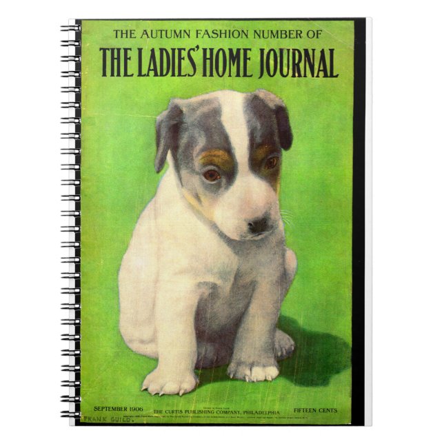 September 1906 Ladies Home Journal cover puppy (Front)