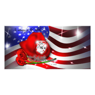 September 9/11 memorial Photo Card