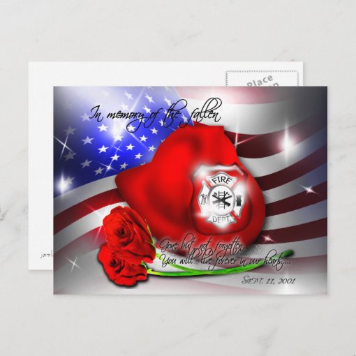 September 9/11 memorial Postcard | Zazzle