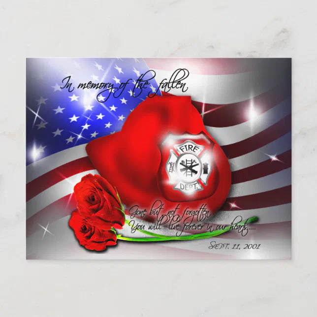 September 9/11 memorial Postcard | Zazzle