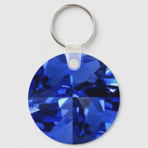 September Birthstone Gems Keychain
