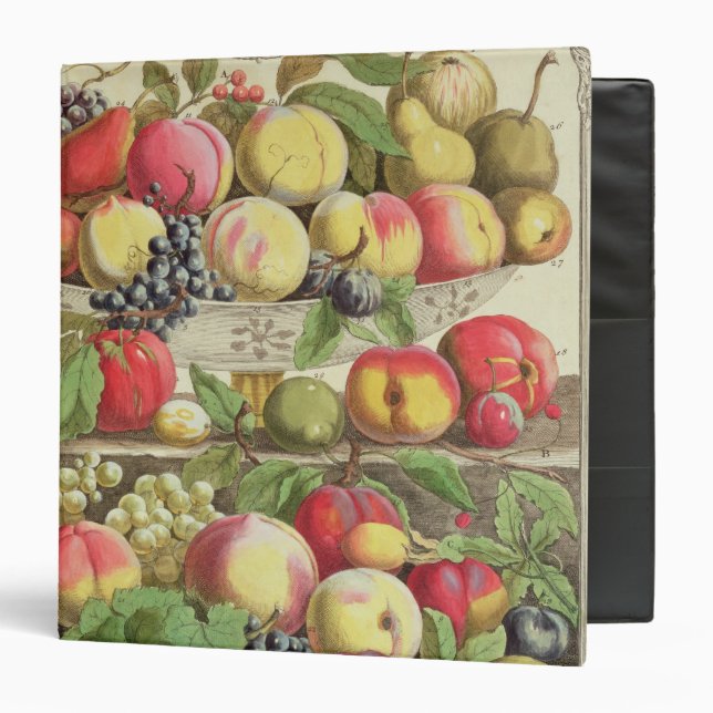 September, from 'Twelve Months of Fruits' 3 Ring Binder (Front/Inside)