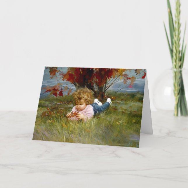 September Girl Card (Front)