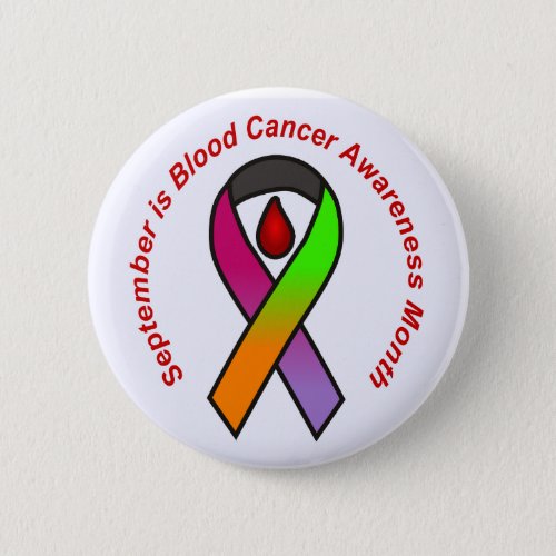 September is Blood Cancer Awareness Month Button