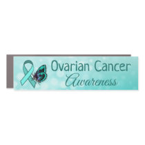 September is Ovarian Cancer Awareness Month Car Magnet