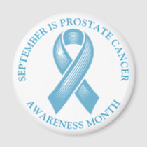 September is Prostate Cancer Awareness Month Magnet