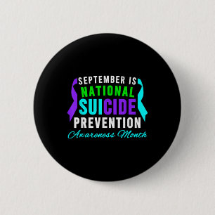 September National Suicide Prevention Awareness Mo Button