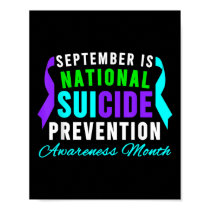 September National Suicide Prevention Awareness Mo Poster