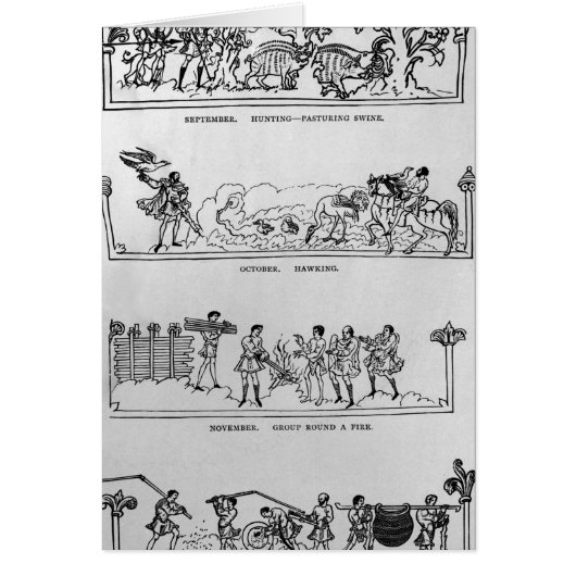 September, October, November and December (Front)