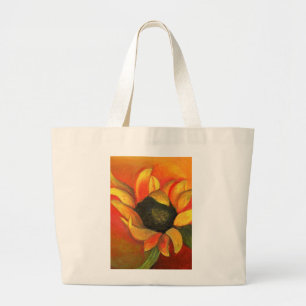 September Sunflower 2011 Large Tote Bag