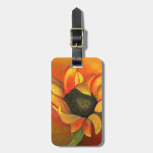 September Sunflower 2011 Luggage Tag