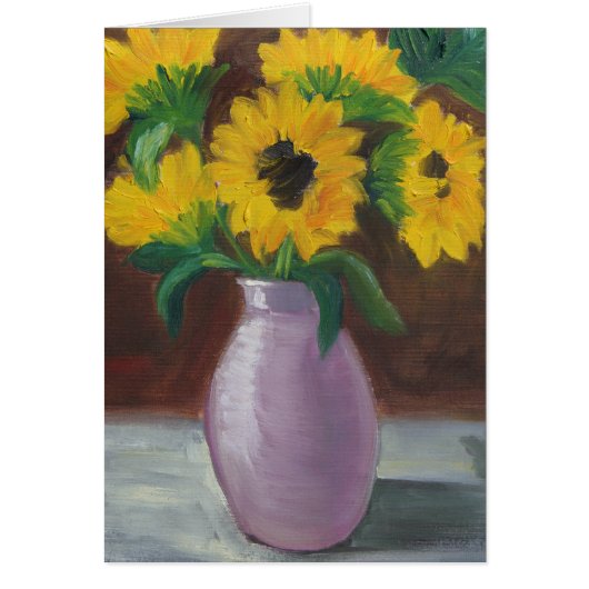 "September Sunflowers" Cards (Front)