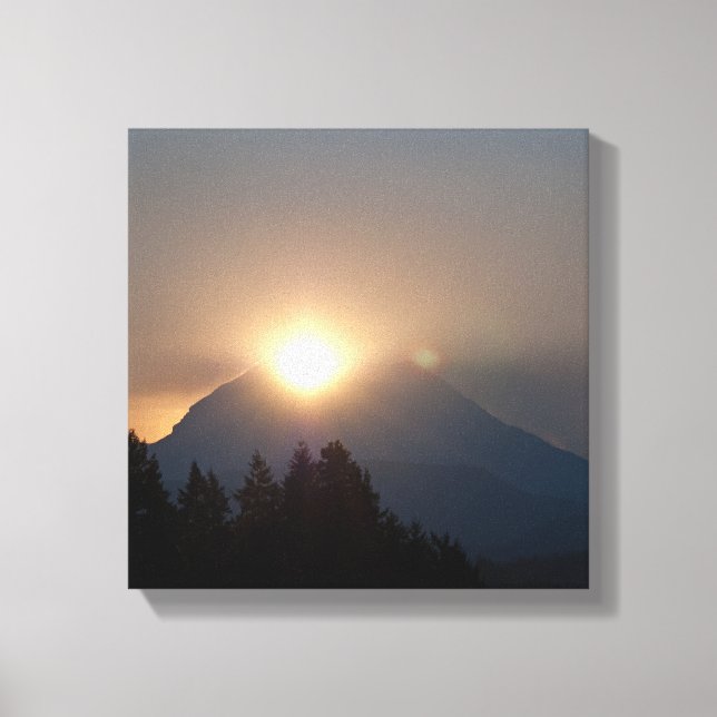 September Sunrise Canvas Print (Front)