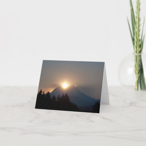 September Sunrise Card