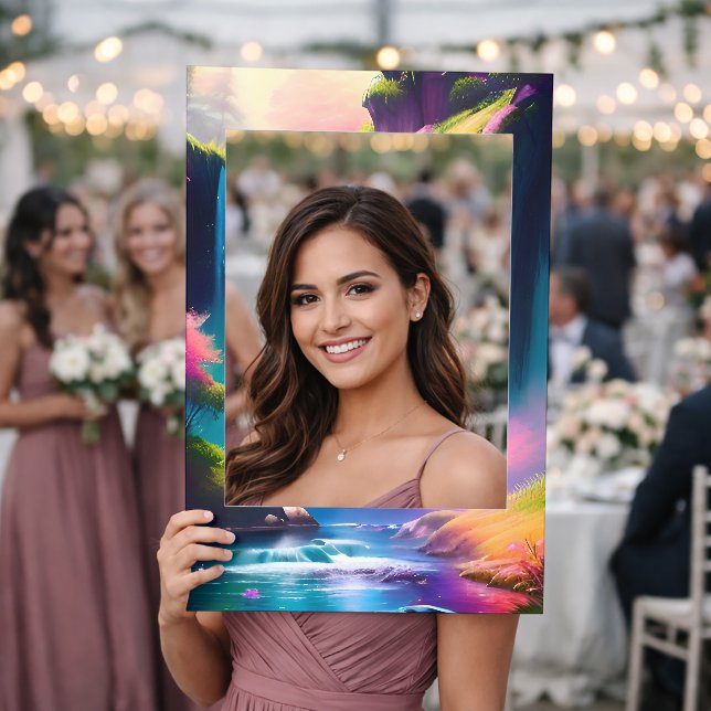 September Waterfall Selfie Frame (Wedding)