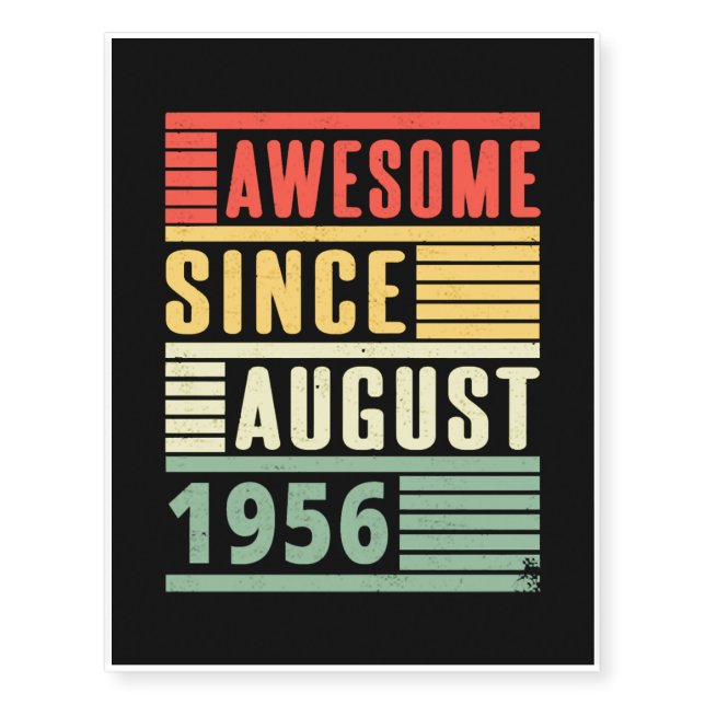 septemer gift temporary tattoos (Front)