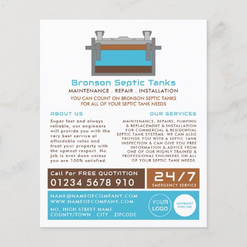 Septic Tank Septic Company Septic Engineer Flyer