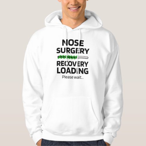 Septoplasty Nose Surgery Plastic Nose Job Hoodie