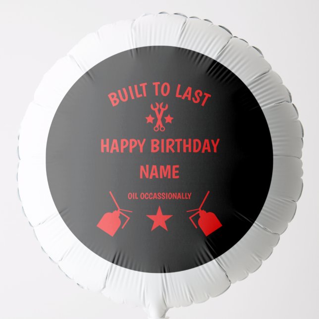 Septuagenarian 70th Birthday Party   Balloon (Front)