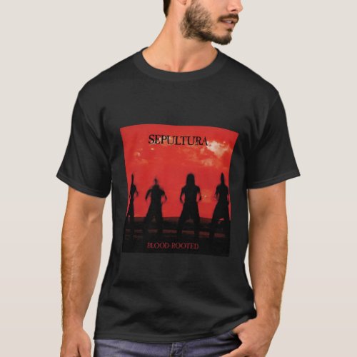 Sepultura Blood Rooted Album Cover2098png2098 T_Shirt