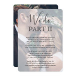 Sequel Wedding 2 Photo Overlay We Do Part II Invitation Sequel Wedding 2 Photo Overlay We Do Part II Invitation