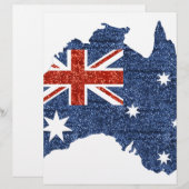 sequin australian flag (Front/Back)
