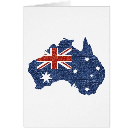 sequin australian flag cards (Front)