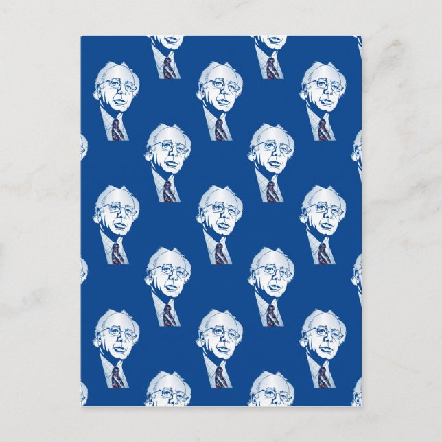 sequin bernie sanders postcard (Front)