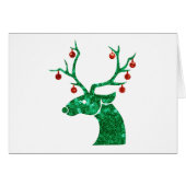 sequin christmas reindeer (Front Horizontal)