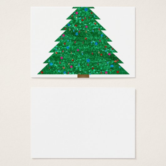 sequin christmas tree (Front & Back)