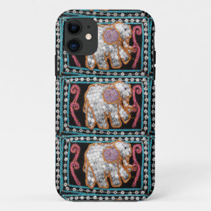sequin elephant iphone case