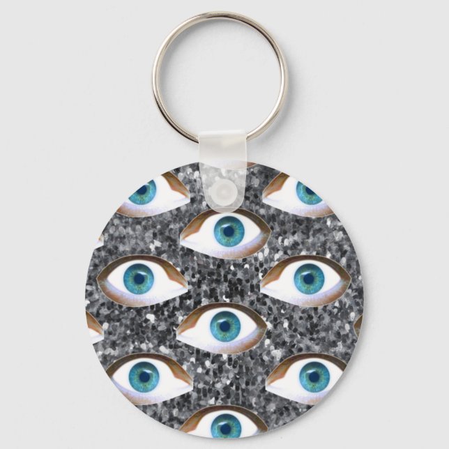 sequin eyes keychain (Front)