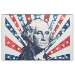 sequin george washington fabric