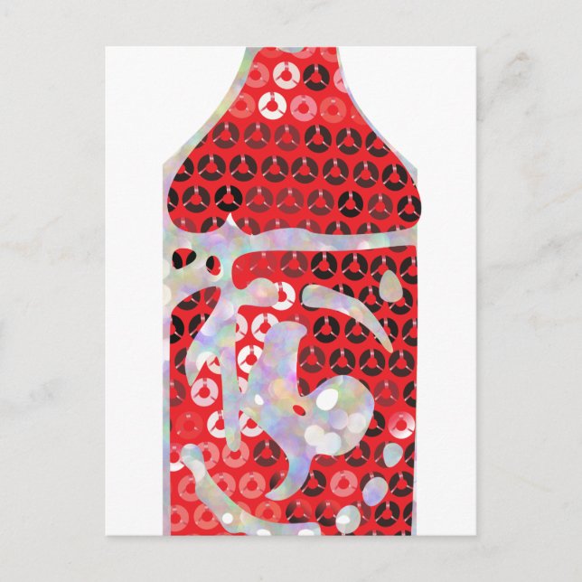 sequin hot sauce postcard (Front)
