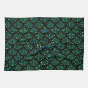 sequin mermaid towel