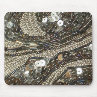 sequin mousepad