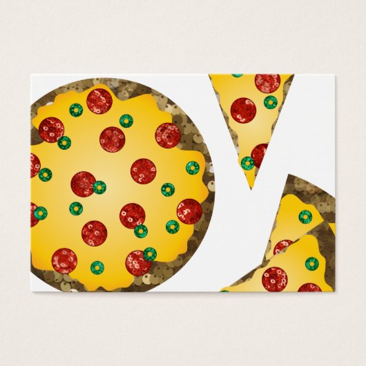 sequin pizza (Front)