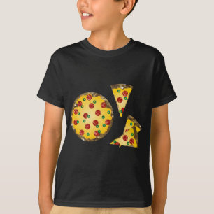 sequin pizza T-Shirt