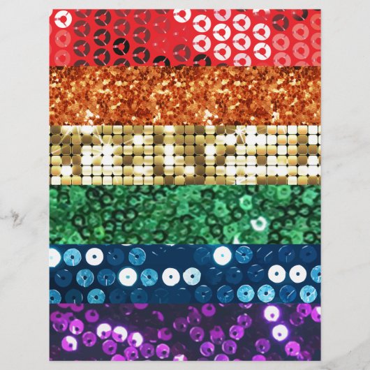 sequin pride flag (Front)