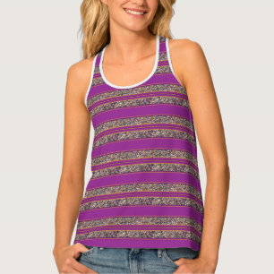 Sequins and Stripes Tank Top