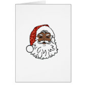 sequins black santa claus (Front)